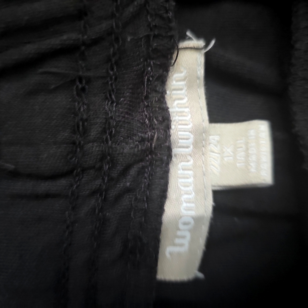 Womens Knit pants Womanwithin 22/24 or 1X